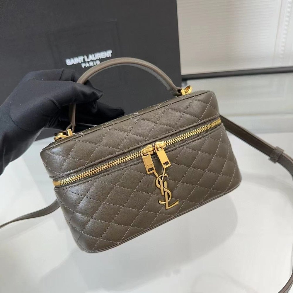 YSL Bags,BAGS with cheap price high quality for Y.S.AINT gaby vanity bags 7667311 18X11X6.5cm