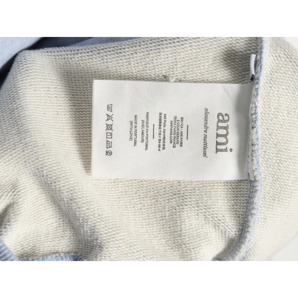 Ami Hoodie,Hoodie,APPAREL with cheap price high quality for Ami Paris Classic Heart Embroidered Hoodie