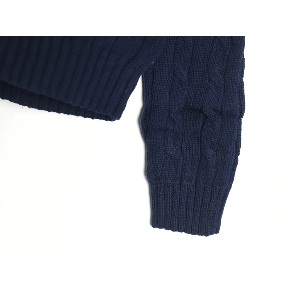 Ralph Lauren Sweatshirt,Sweatshirt,APPAREL with cheap price high quality for Ralph Lauren Classic Womens Cable Knit VNeck Sweate