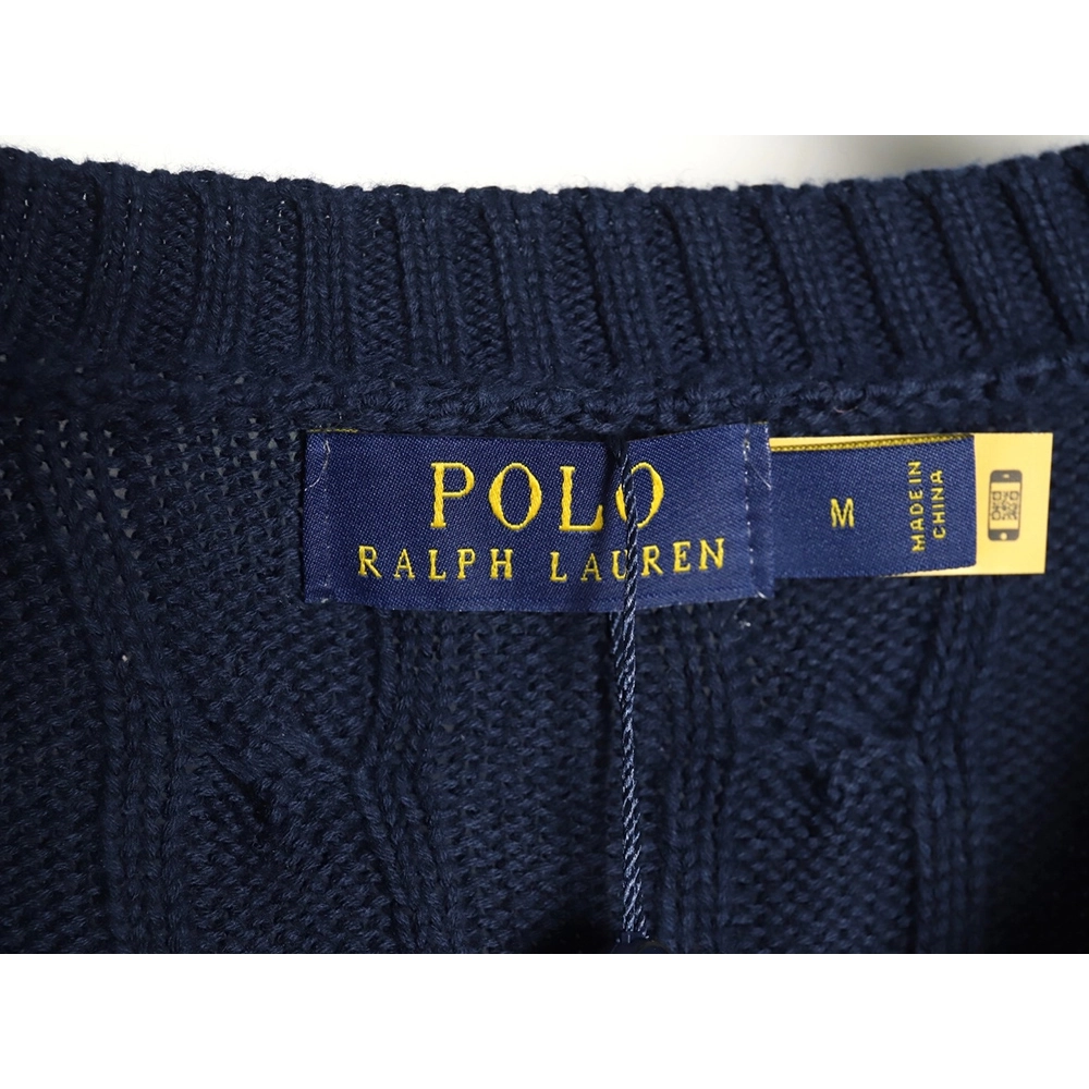 Ralph Lauren Sweatshirt,Sweatshirt,APPAREL with cheap price high quality for Ralph Lauren Classic Womens Cable Knit VNeck Sweate