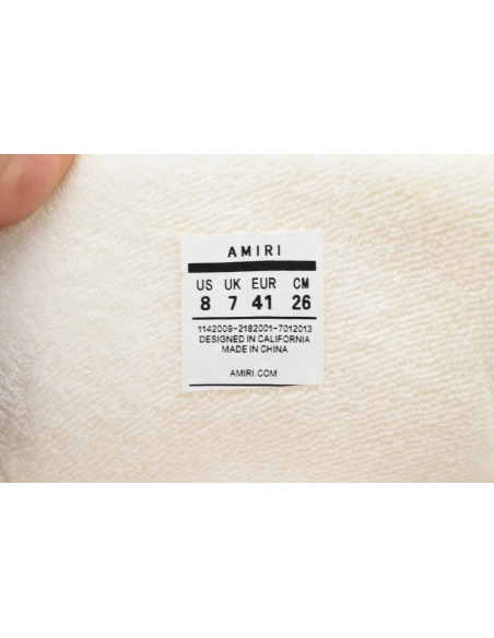 AMIRI,Other Brand Sneakers,AMFOSR1001-271