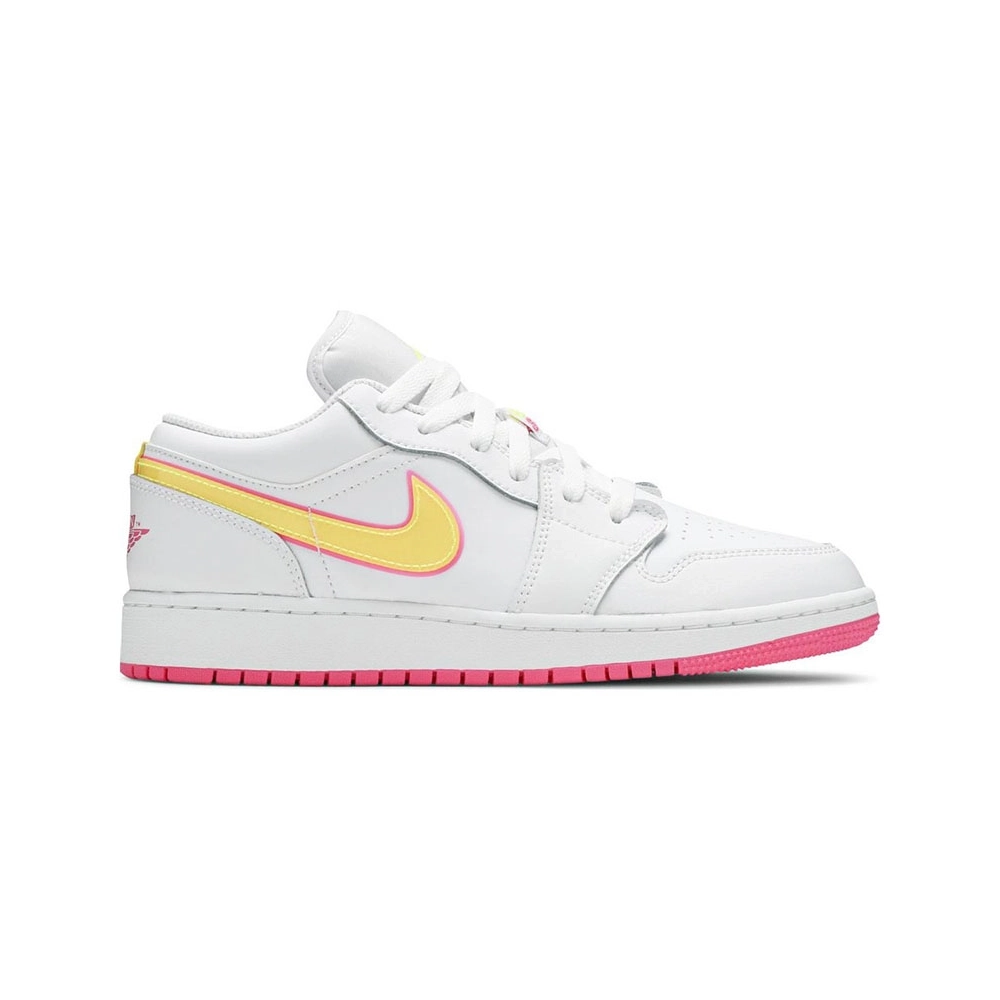 AIR JORDAN 1 LOW GS EDGE GLOW CV4610 100,AIR JORDAN 1 LOW,Air Jordan