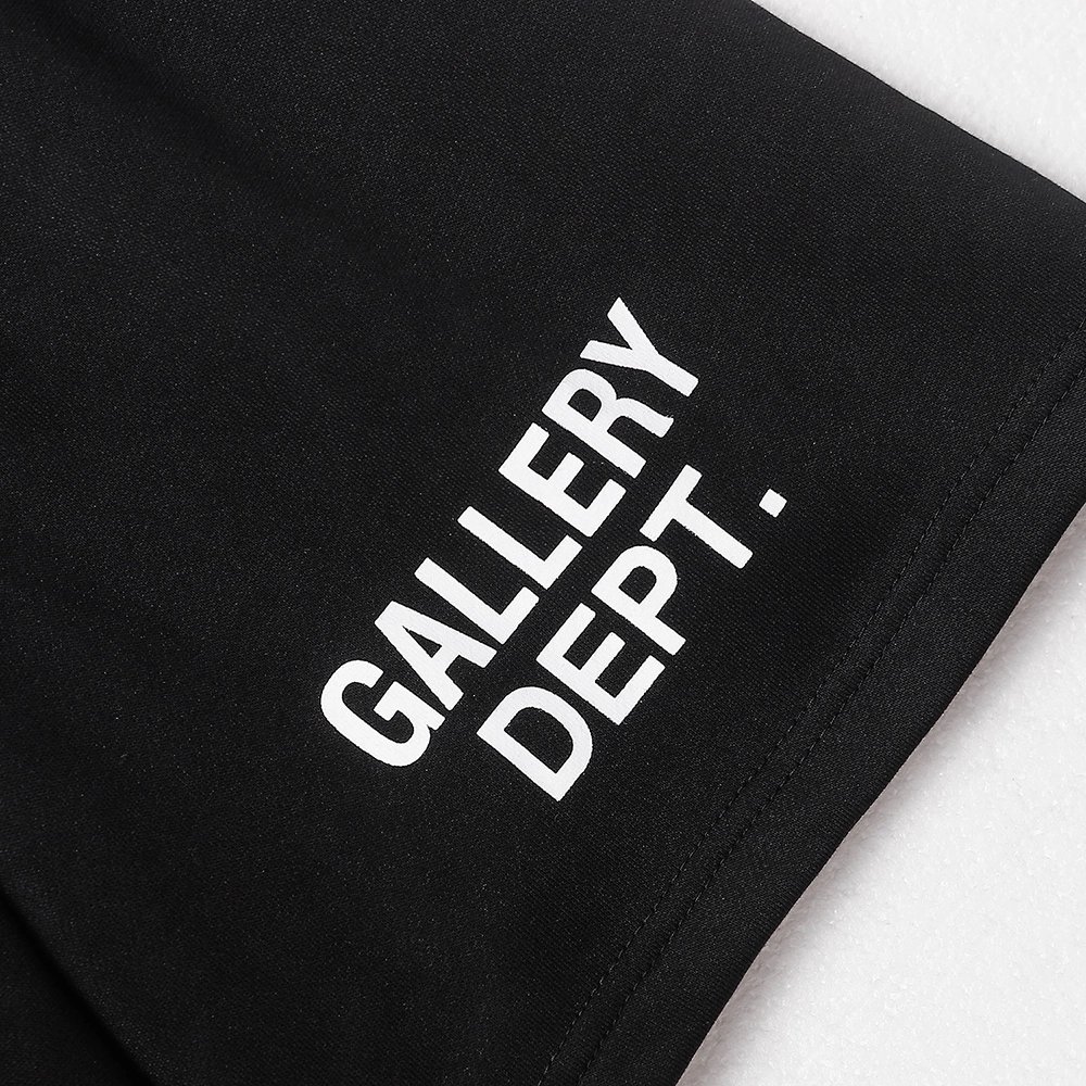 Gallery Dept logo print casual shorts,Gallery Dept,Shorts,APPAREL