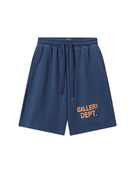 Gallery Dept logo print casual shorts,Gallery Dept,Shorts,APPAREL