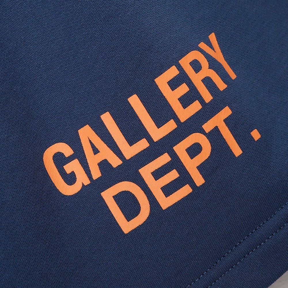 Gallery Dept logo print casual shorts,Gallery Dept,Shorts,APPAREL