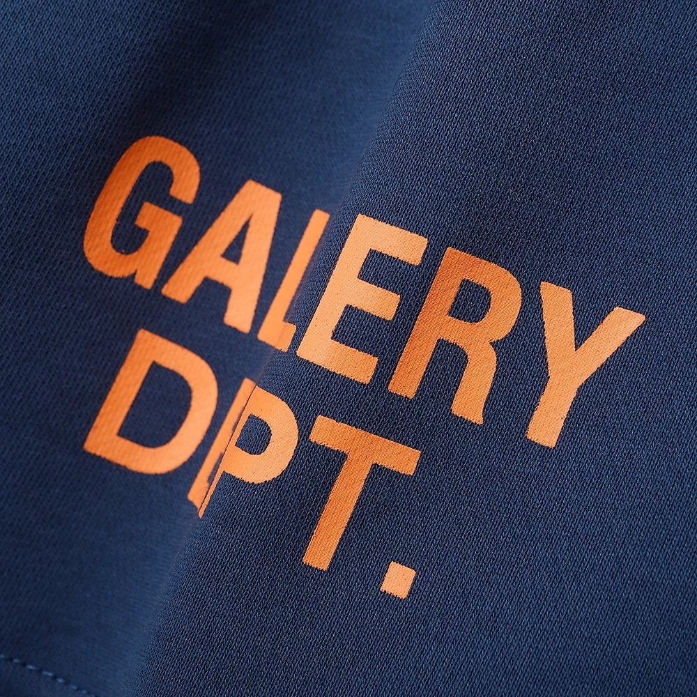 Gallery Dept logo print casual shorts,Gallery Dept,Shorts,APPAREL