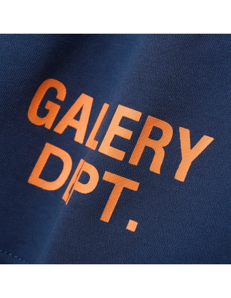 Gallery Dept logo print casual shorts,Gallery Dept,Shorts,APPAREL