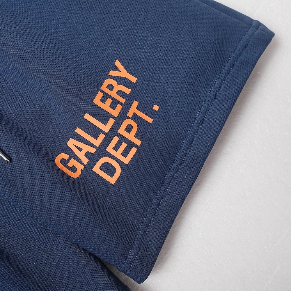 Gallery Dept logo print casual shorts,Gallery Dept,Shorts,APPAREL
