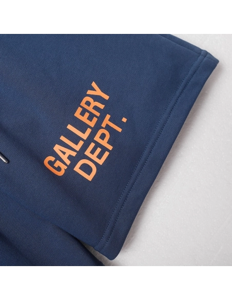 Gallery Dept logo print casual shorts,Gallery Dept,Shorts,APPAREL