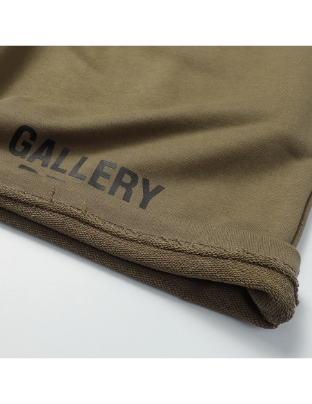 Gallery Dept logo print casual shorts,Gallery Dept,Shorts,APPAREL