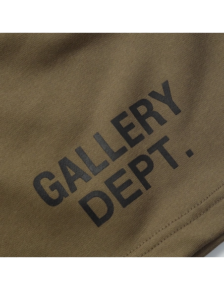 Gallery Dept logo print casual shorts,Gallery Dept,Shorts,APPAREL