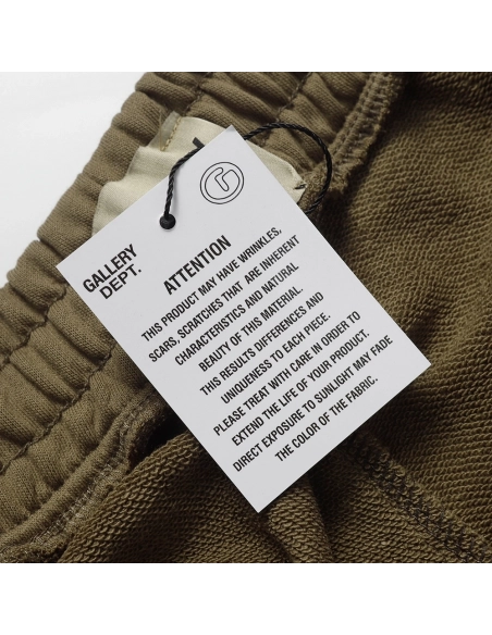 Gallery Dept logo print casual shorts,Gallery Dept,Shorts,APPAREL