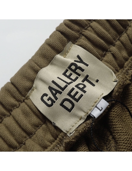 Gallery Dept logo print casual shorts,Gallery Dept,Shorts,APPAREL