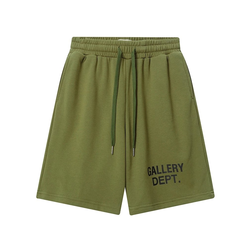 Gallery Dept logo print casual shorts,Gallery Dept,Shorts,APPAREL