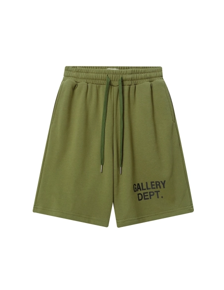 Gallery Dept logo print casual shorts,Gallery Dept,Shorts,APPAREL