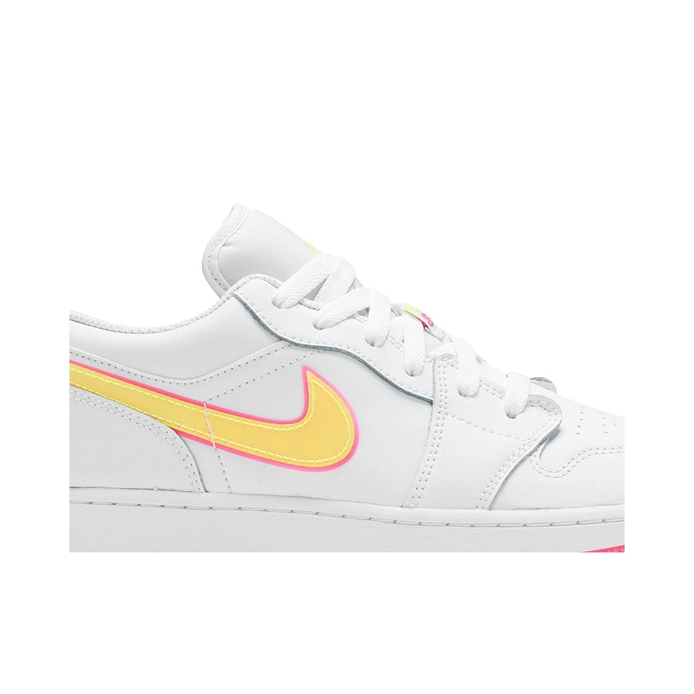 AIR JORDAN 1 LOW GS EDGE GLOW CV4610 100,AIR JORDAN 1 LOW,Air Jordan
