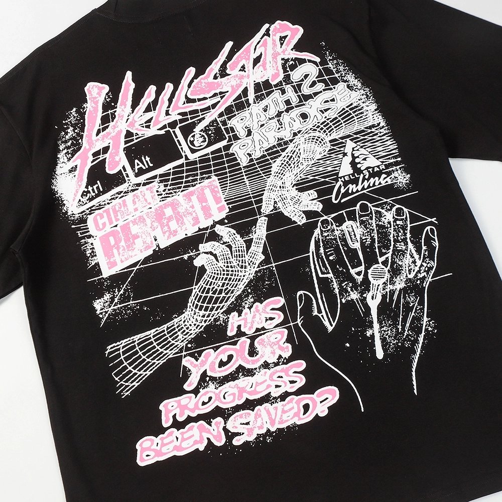 Hell Star Print Long Sleeve Tshirt,Hell Star T shirt,Tshirt,APPAREL