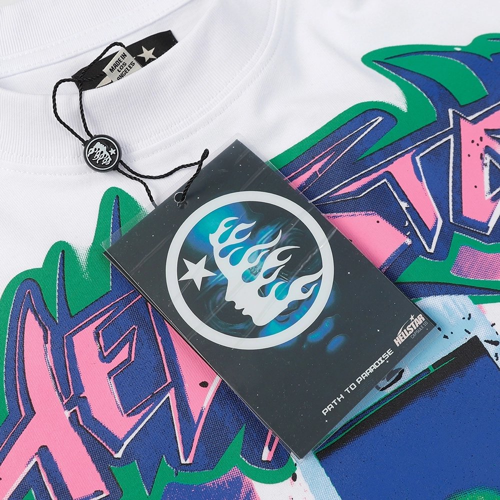 Hell Star Print Long Sleeve Tshirt,Hell Star T shirt,Tshirt,APPAREL