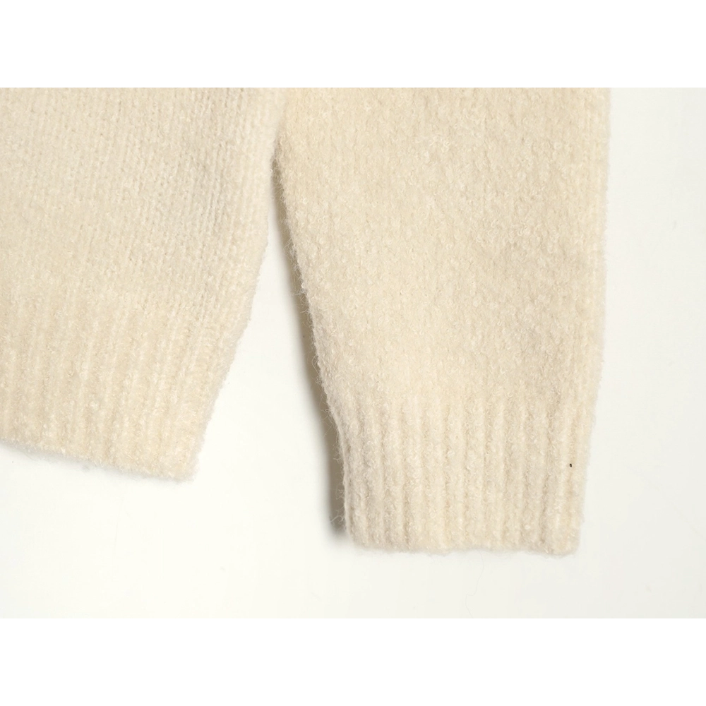 Louis Vuitton monogram intarsia knitted crew neck sweater,Louis Vuitton Sweatshirt,Sweatshirt,APPAREL