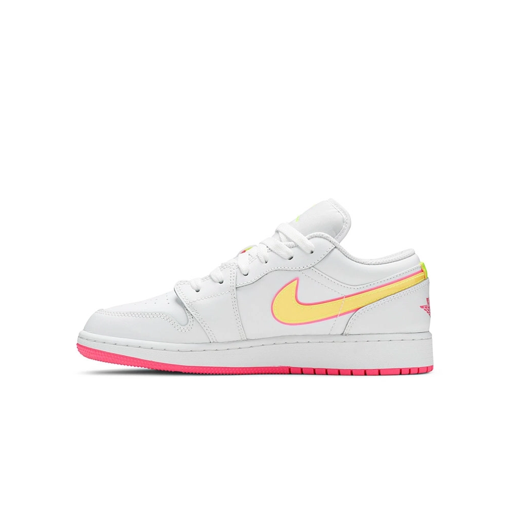 AIR JORDAN 1 LOW GS EDGE GLOW CV4610 100,AIR JORDAN 1 LOW,Air Jordan