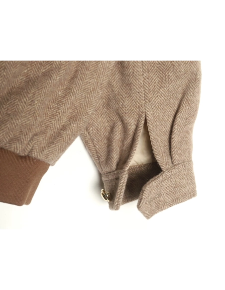 Miu miu herringbone twill pattern jacket,Miu Miu Jacket,Jacket,APPAREL