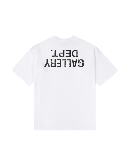 Gallery Dept Reversed Print Short Sleeve TShirt,Gallery Dept,Shorts,APPAREL