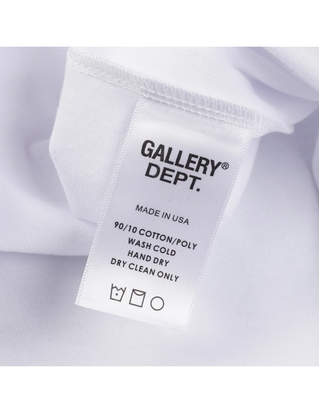 Gallery Dept Reversed Print Short Sleeve TShirt,Gallery Dept,Shorts,APPAREL