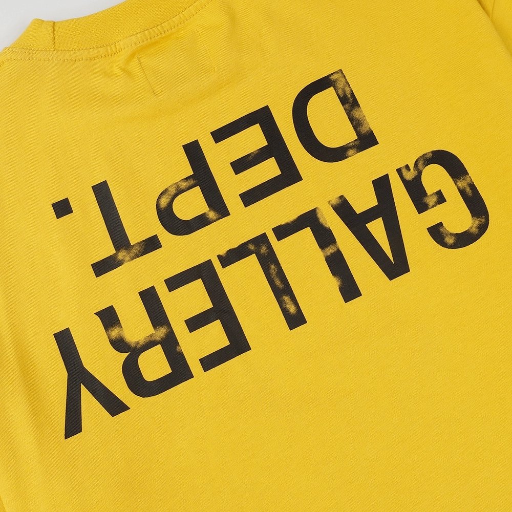 Gallery Dept Reversed Print Short Sleeve TShirt,Gallery Dept,Shorts,APPAREL