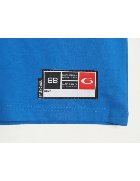 Balenciaga basketball jersey embroidered print shortsleeved Tshirt,Balenciaga T Shirt,Tshirt,APPAREL