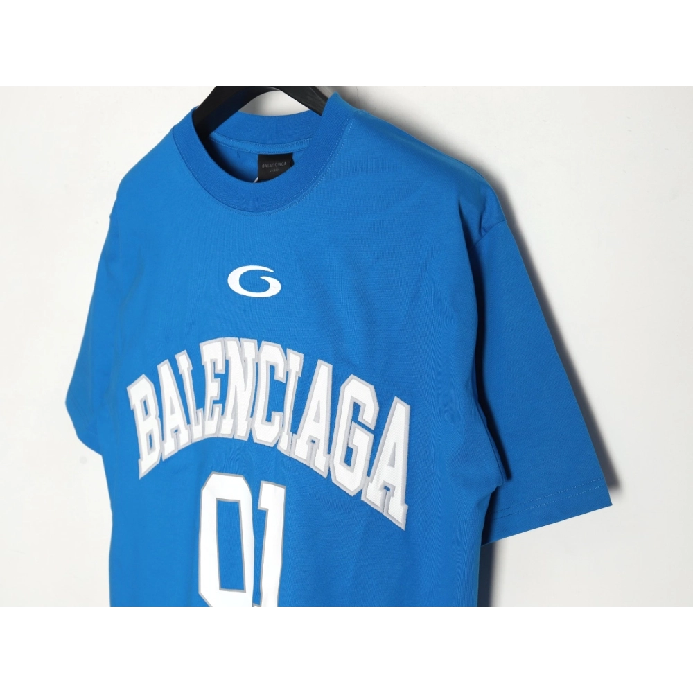 Balenciaga basketball jersey embroidered print shortsleeved Tshirt,Balenciaga T Shirt,Tshirt,APPAREL