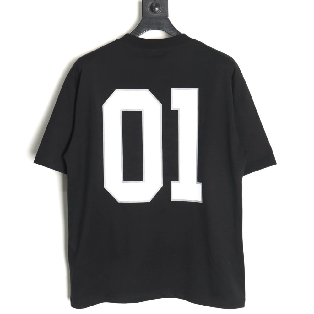 Balenciaga basketball jersey embroidered print shortsleeved Tshirt,Balenciaga T Shirt,Tshirt,APPAREL