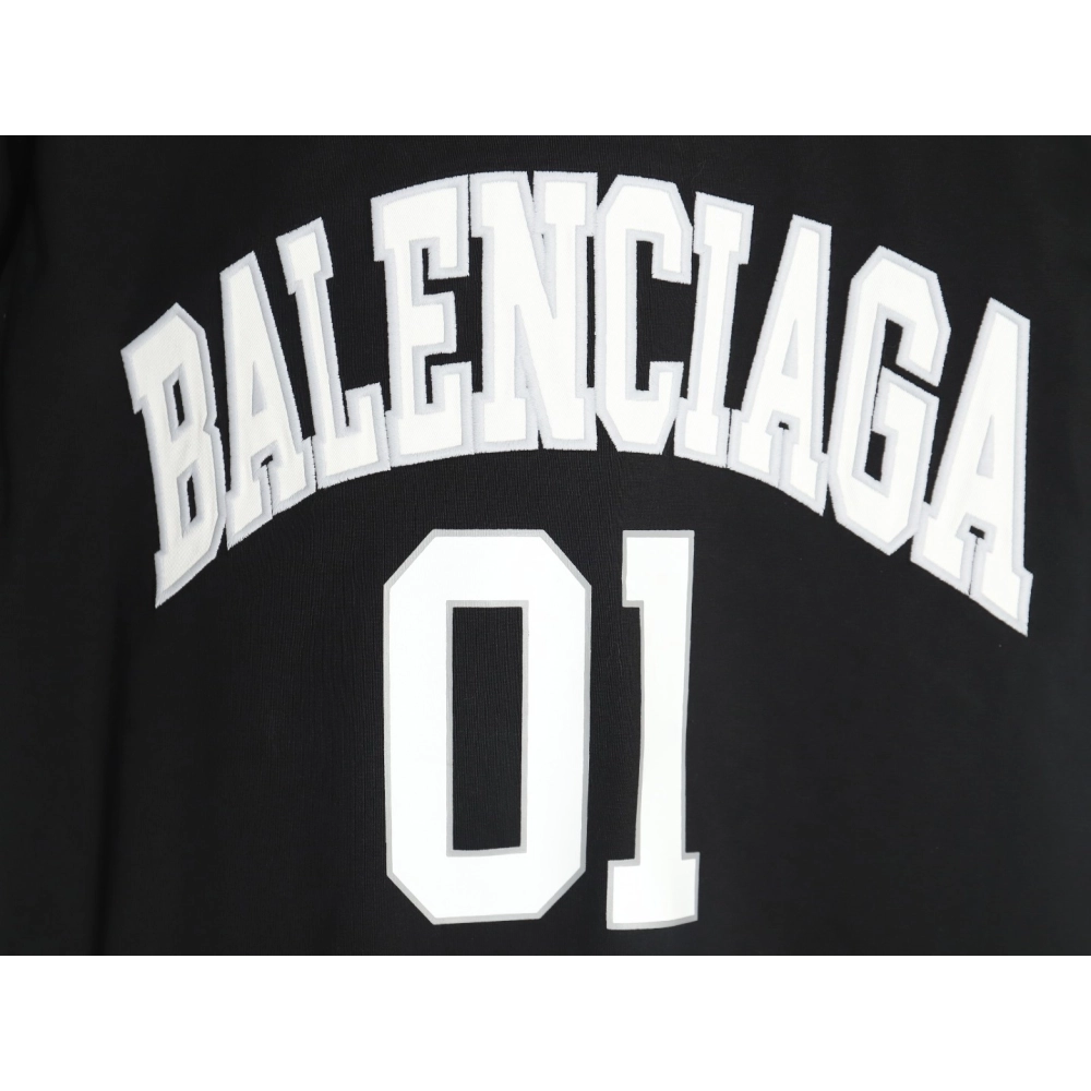 Balenciaga basketball jersey embroidered print shortsleeved Tshirt,Balenciaga T Shirt,Tshirt,APPAREL