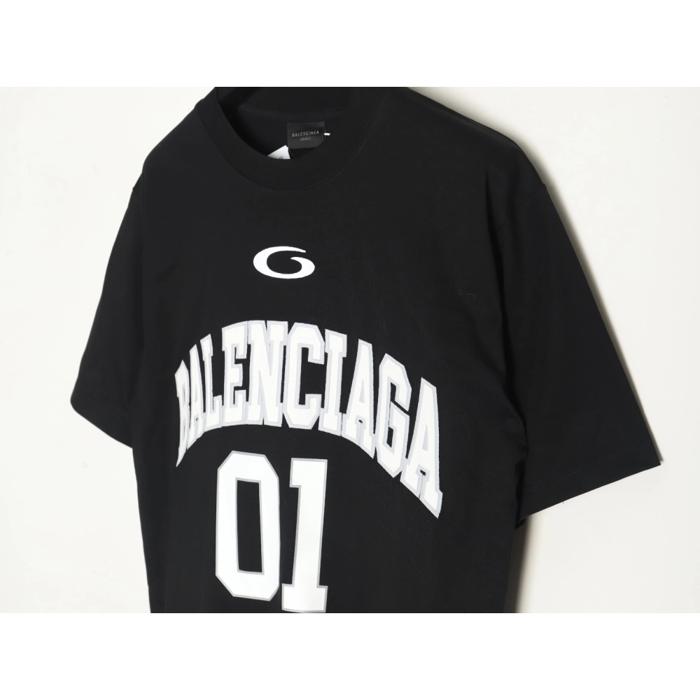 Balenciaga basketball jersey embroidered print shortsleeved Tshirt,Balenciaga T Shirt,Tshirt,APPAREL