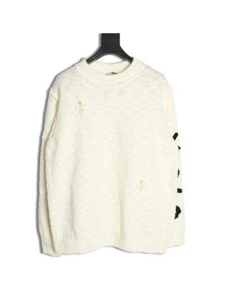 Dior dinosaur chair embroidered crewneck sweater,Dior Sweatshirt,Sweatshirt,APPAREL