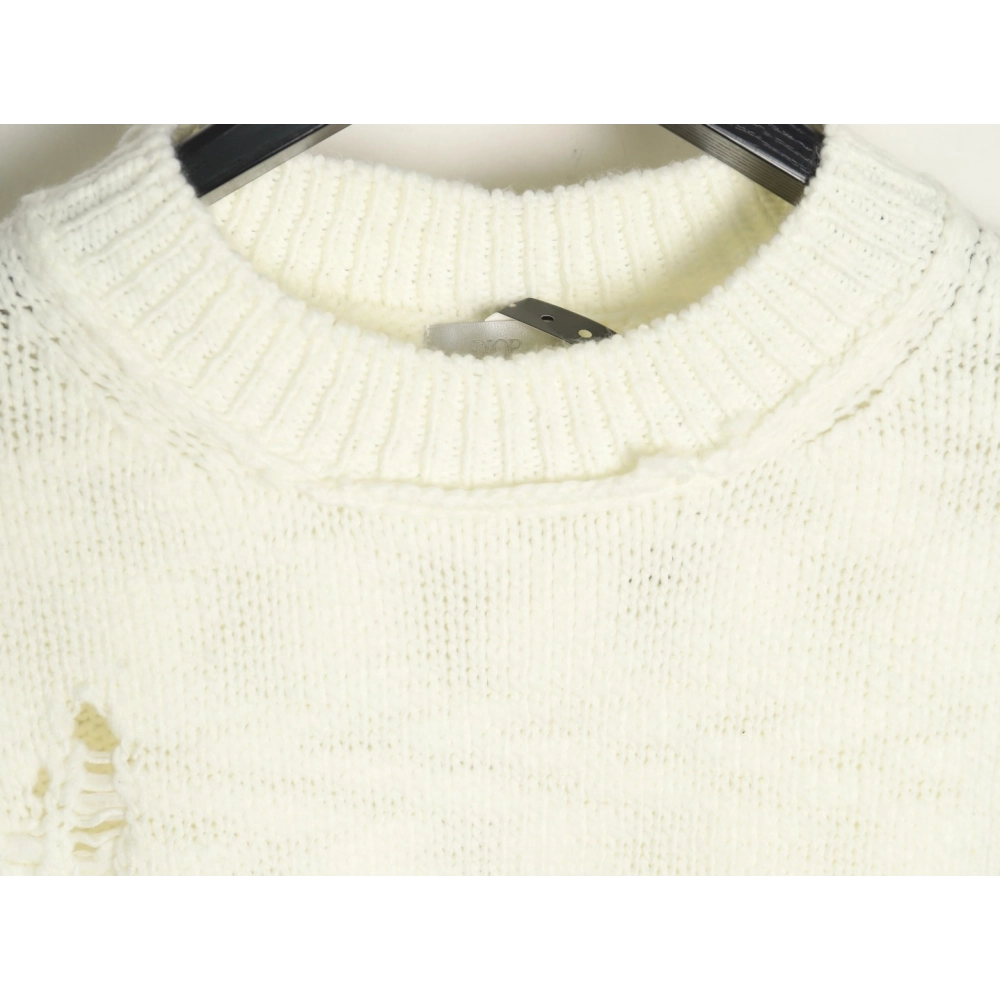 Dior dinosaur chair embroidered crewneck sweater,Dior Sweatshirt,Sweatshirt,APPAREL