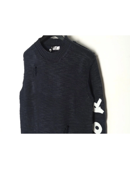 Dior dinosaur chair embroidered crewneck sweater,Dior Sweatshirt,Sweatshirt,APPAREL