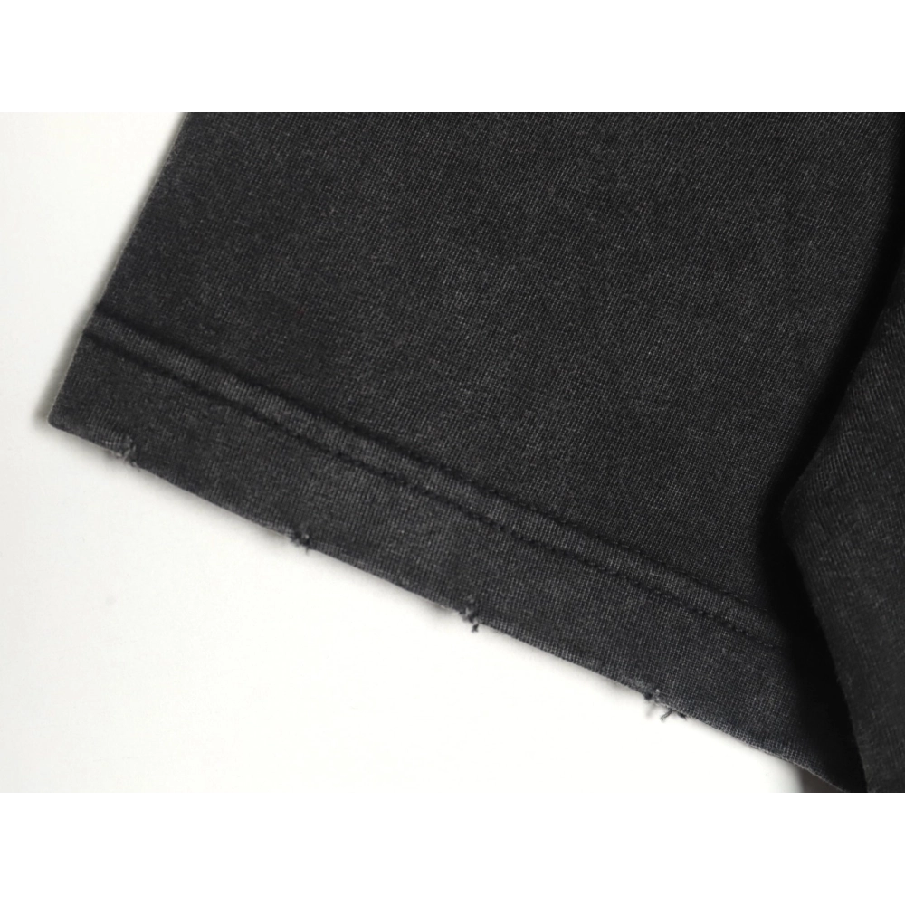 Balenciaga Washed Tape Letters Short Sleeve TShirt,Balenciaga T Shirt,Tshirt,APPAREL