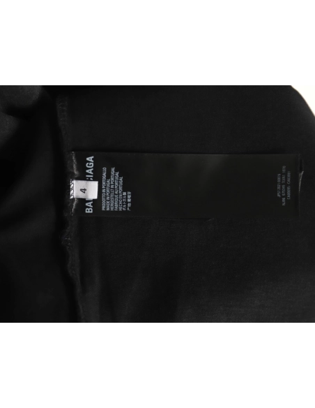 Balenciaga Washed Tape Letters Short Sleeve TShirt,Balenciaga T Shirt,Tshirt,APPAREL