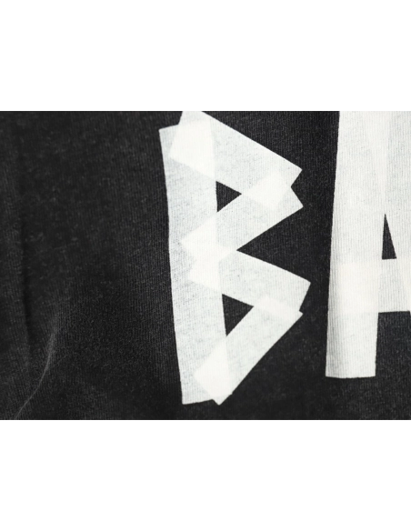 Balenciaga Washed Tape Letters Short Sleeve TShirt,Balenciaga T Shirt,Tshirt,APPAREL