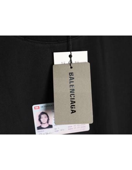Balenciaga ID shortsleeved Tshirt,Balenciaga T Shirt,Tshirt,APPAREL