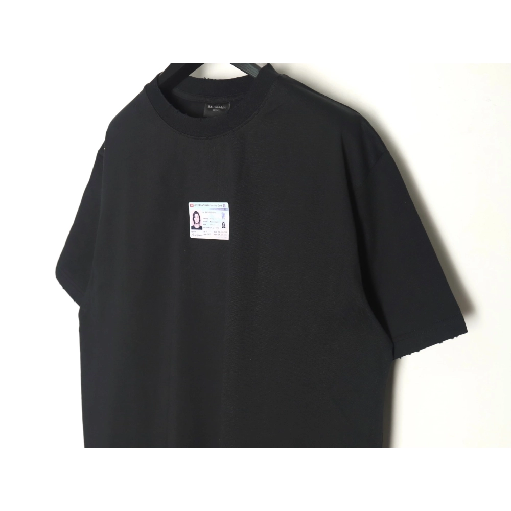 Balenciaga ID shortsleeved Tshirt,Balenciaga T Shirt,Tshirt,APPAREL