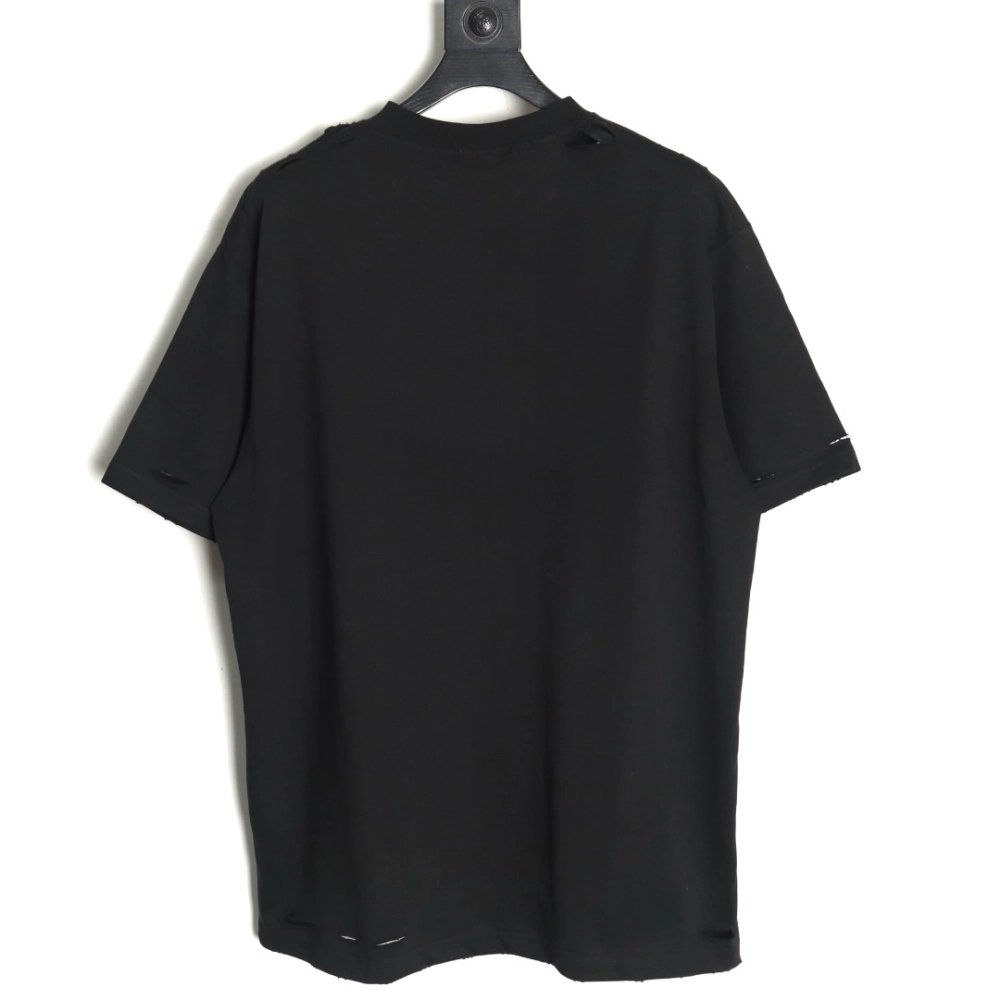 Balenciaga Cut Eye Chart Short Sleeve Tshirt,Balenciaga T Shirt,Tshirt,APPAREL