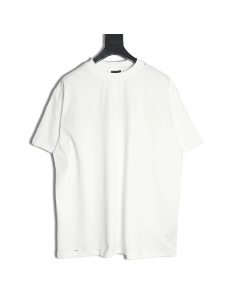 Balenciaga back offset printed shortsleeved Tshirt,Balenciaga T Shirt,Tshirt,APPAREL