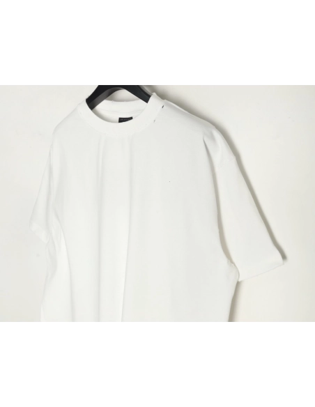 Balenciaga back offset printed shortsleeved Tshirt,Balenciaga T Shirt,Tshirt,APPAREL