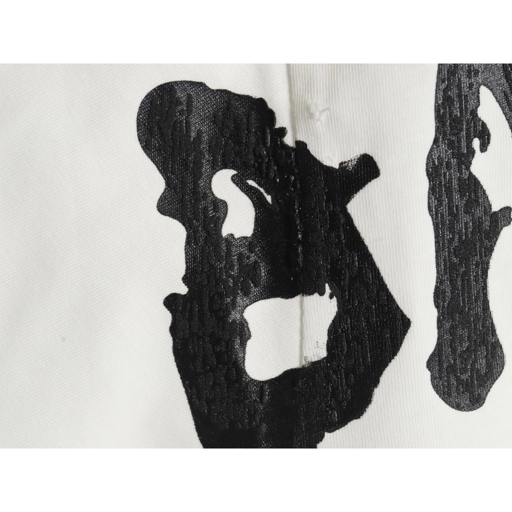 Balenciaga back offset printed shortsleeved Tshirt,Balenciaga T Shirt,Tshirt,APPAREL