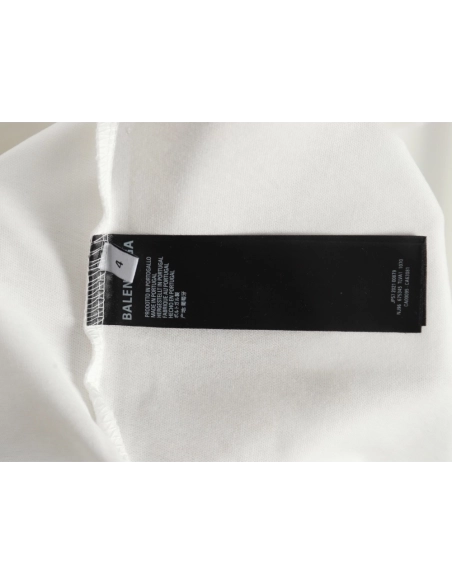 Balenciaga back offset printed shortsleeved Tshirt,Balenciaga T Shirt,Tshirt,APPAREL