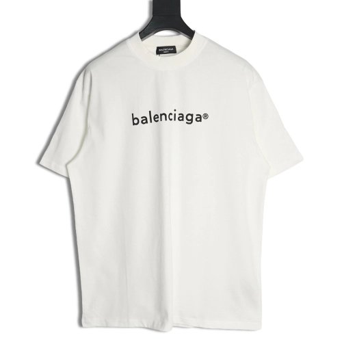 Balenciaga Small R Logo Print Short Sleeve Tshirt,Balenciaga T Shirt,Tshirt,APPAREL