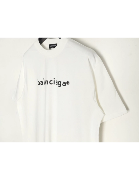 Balenciaga Small R Logo Print Short Sleeve Tshirt,Balenciaga T Shirt,Tshirt,APPAREL