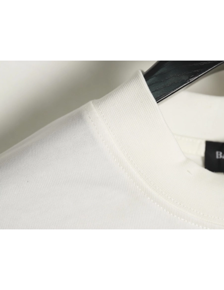 Balenciaga Small R Logo Print Short Sleeve Tshirt,Balenciaga T Shirt,Tshirt,APPAREL
