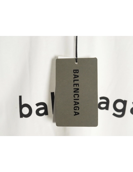 Balenciaga Small R Logo Print Short Sleeve Tshirt,Balenciaga T Shirt,Tshirt,APPAREL